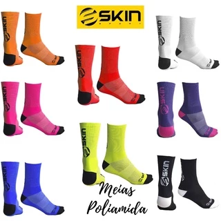Meia Esportiva Poliamida Ciclismo, Corrida Skin Spot Qualidade incomparável.