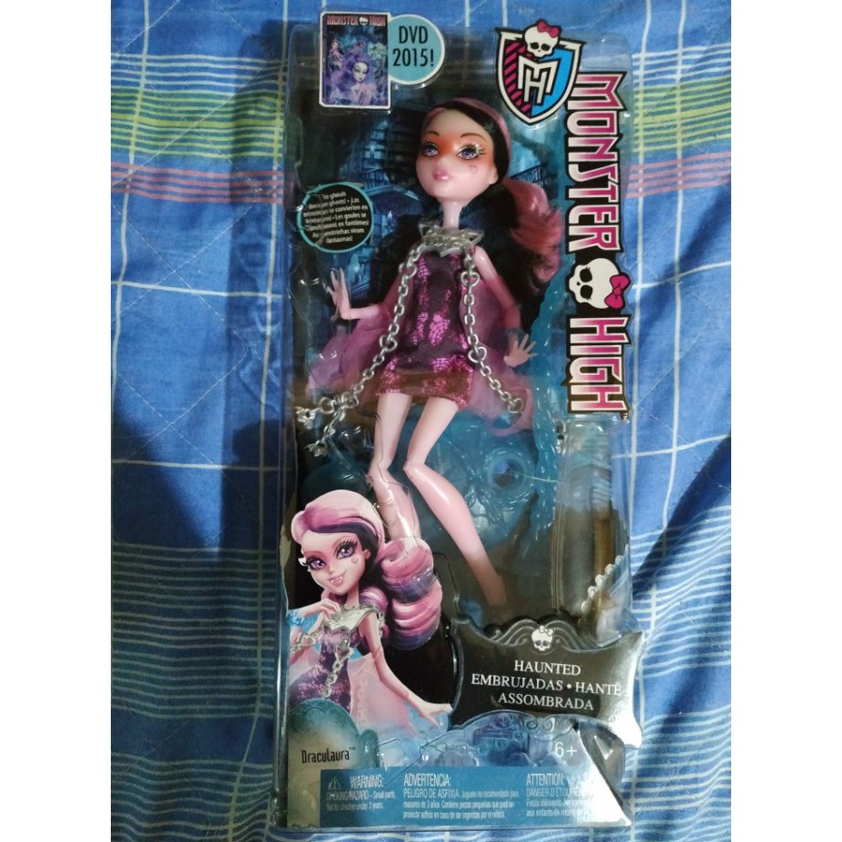 Boneca Monster High Assombrada Draculaura Mattel - R$ 109,99
