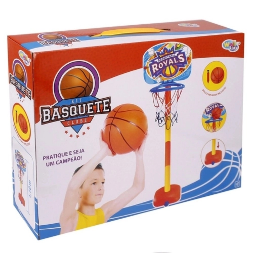 Tabela de Basquete Infantil Com Mini Bola de Vinil-APOLO