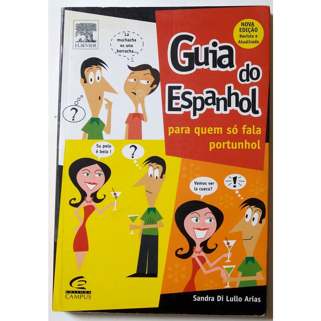 Livro Guia Do Espanhol Para Quem Só Fala Portunhol | Shopee Brasil