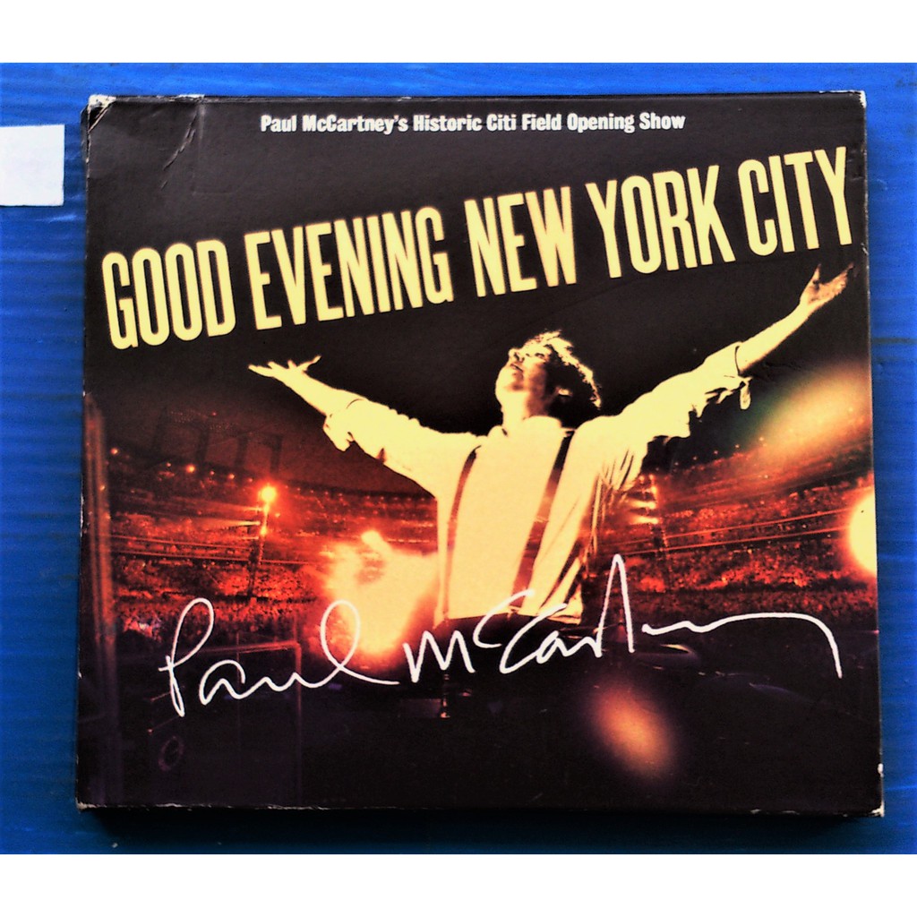 Cd E Dvd Paul Mccartney - Good Evening New York City - Com Luva