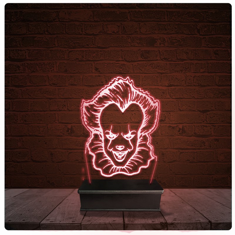 Abajur Luminária Acrílico Led - IT A coisa
