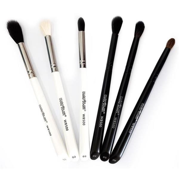 Kit Profissional De Pincéis para Olhos Esfumar e Iluminar Macrilan ...