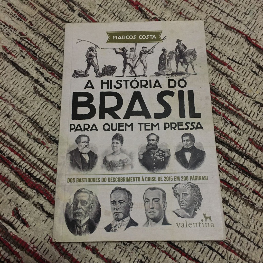 Livro-História do Brasil para quem tem pressa | Shopee Brasil