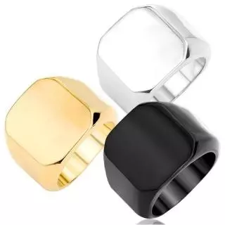 316l Anel Sólido de Aço Inoxidável Premium Moda Masculina Jóias Polidas Anel Sólido de Ciclismo