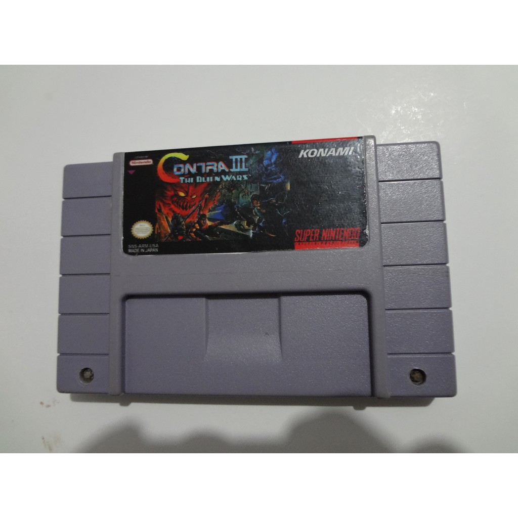 Contra III The Alien Wars for outlet Super Nintendo