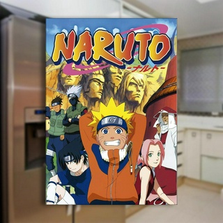 Ímã de geladeira Naruto chibi Pijaminha raposa