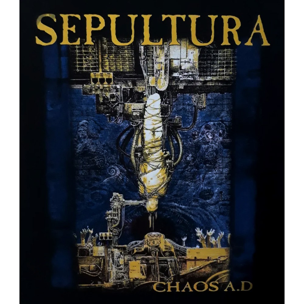 Camiseta Sepultura - Chaos Ad | Shopee Brasil