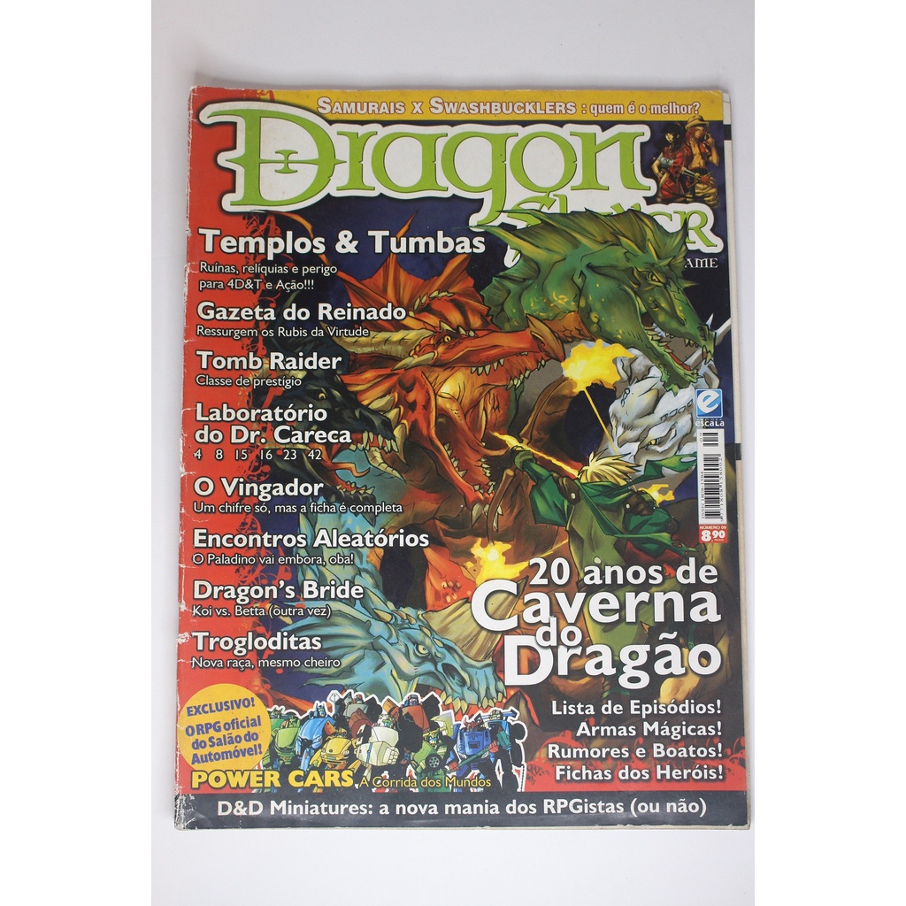 Revistas de RPG - Dragon Slayer | Shopee Brasil