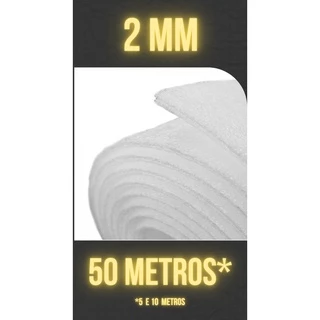 Manta polietileno expandido 2mm forte duplo revestimento Piso laminado espuma pack