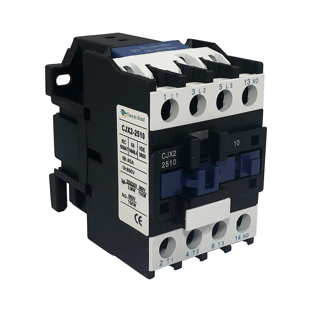 Kit C/5 Chave Contatora Tripolar 25a Lc1 - N/a 220v | Shopee Brasil