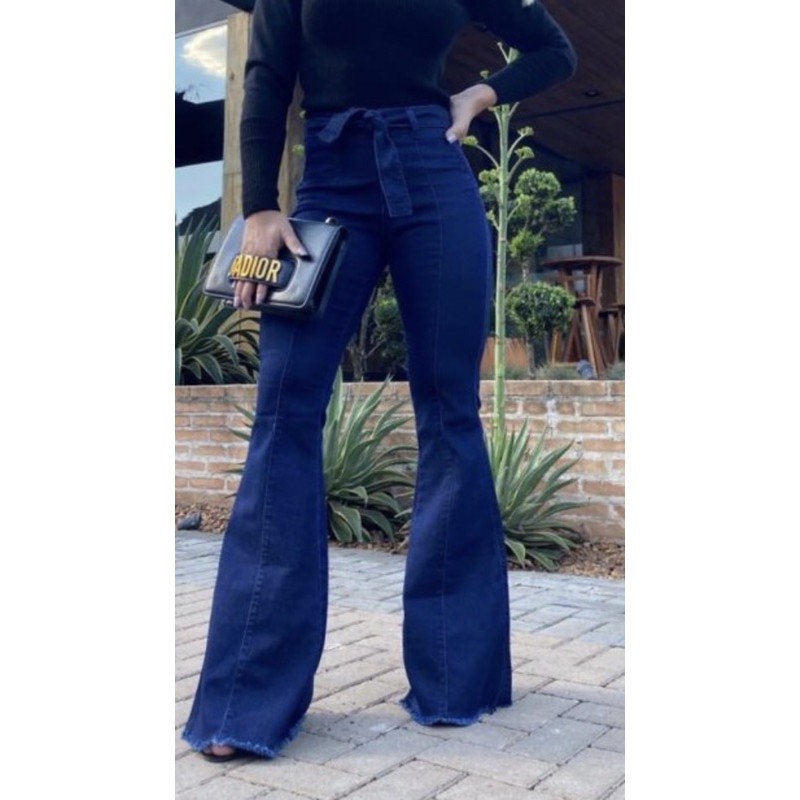 Calça flare cheap emporio jeans