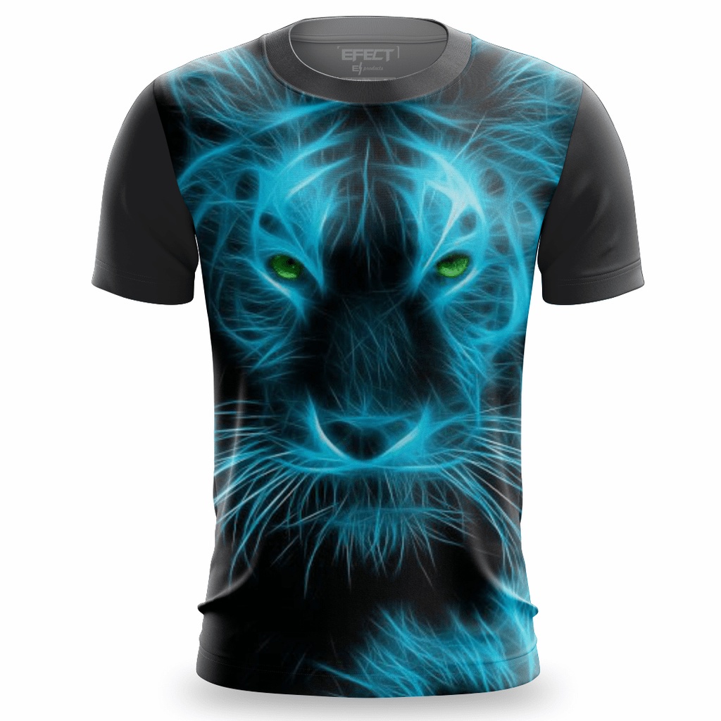 RobertDTesta Camiseta Masculina Casual De VerãO Com Tatuagem De CabeçA De  Tigre E Manga Curta, Com Estampa Digital De Tigre Viking 3d,Blue,XL