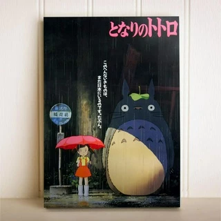 Placa Decorativa Anime Meu Amigo Totoro Studio Ghibli 2
