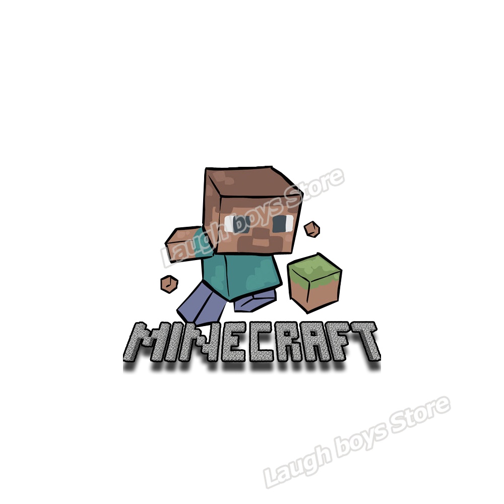 Minecraft Adesivo De Transferência De Calor De Desenhos Animados ...