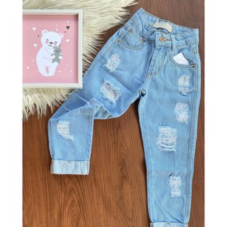 Mom jeans hot sale infantil