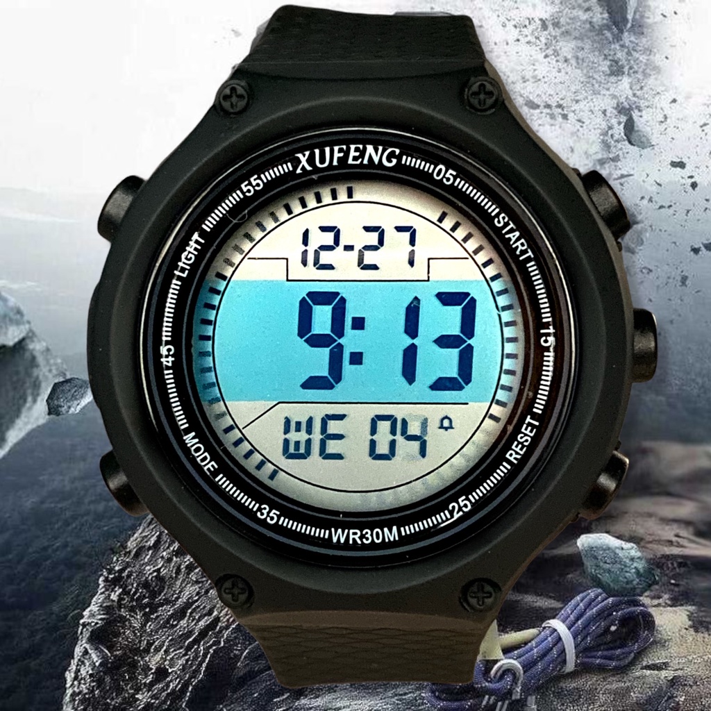 Assistir,KKcare Relógio analógico masculino esportivo digital relógio de  mergulho relógio de pulso de aço empresarial altímetro bússola 100 m à  prova d'água