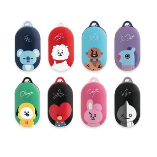 BT21 Sinal Oficial Hard Galaxy Buds/+ Plus Tampa Da Caixa Com Chaveiro (Estoque Pronto)