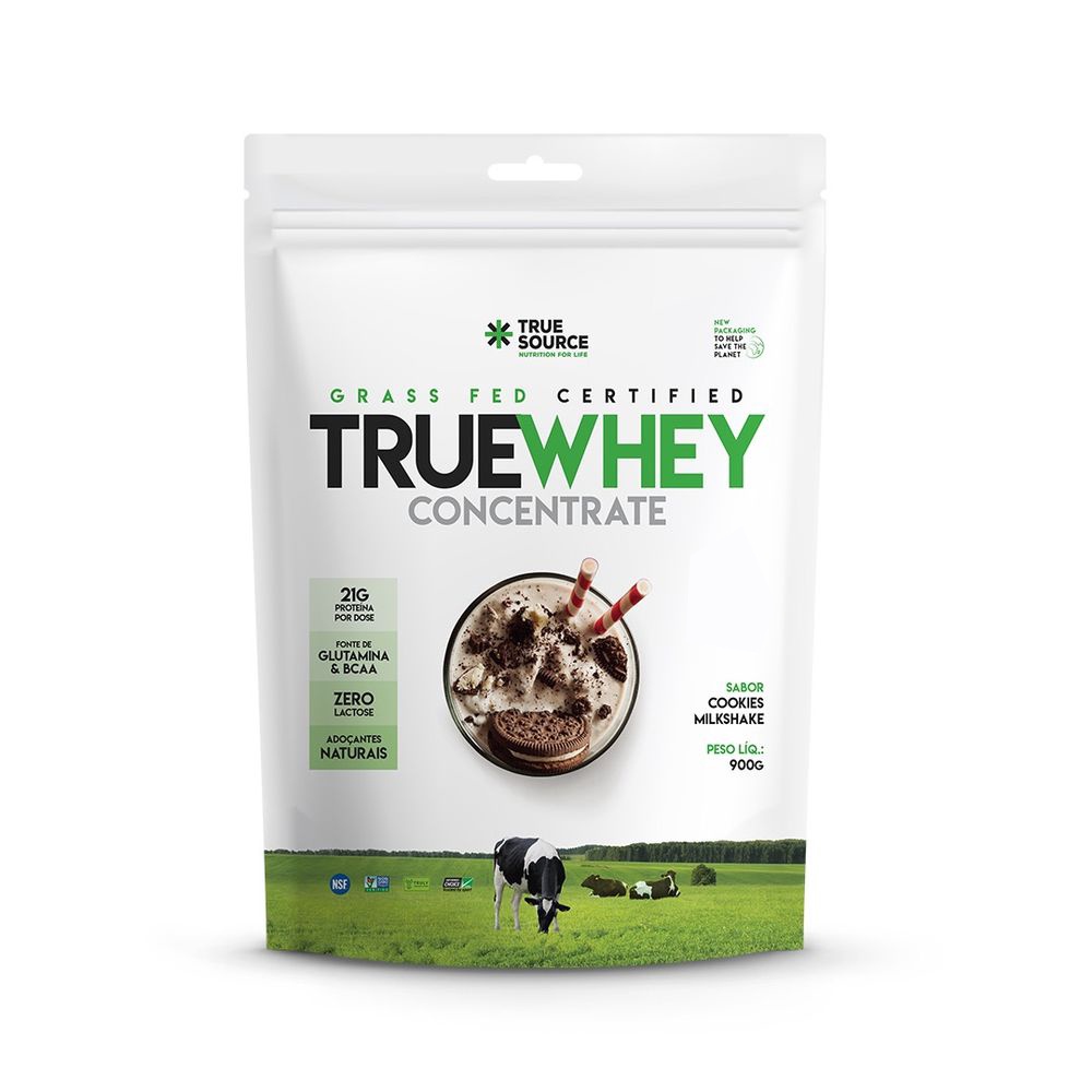True Whey Zero Lactose Concentrado 900g – True Source