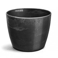 Cachepôt Elegance Preto Onix 9 x 12 cm