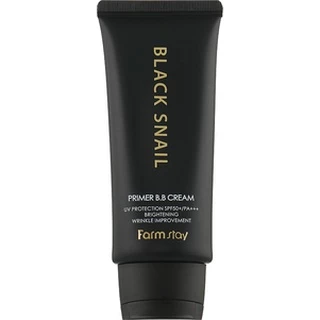 farmstay black snail primer bb cream spf50+ pa+++ 50ml em Oferta na Shopee