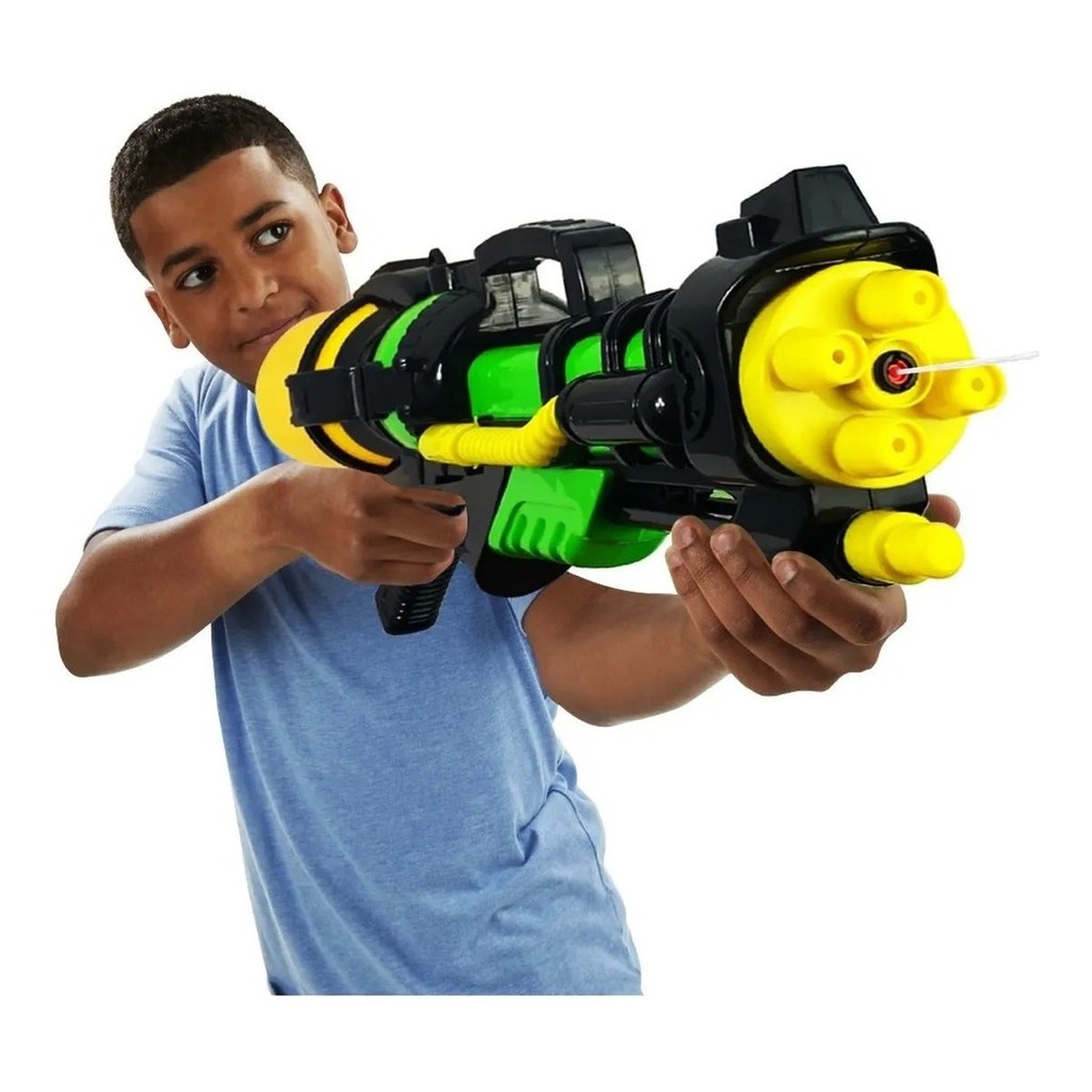 Lançador de Dardos Pistola Arminha Shoot Infantil Tipo Nerf 120