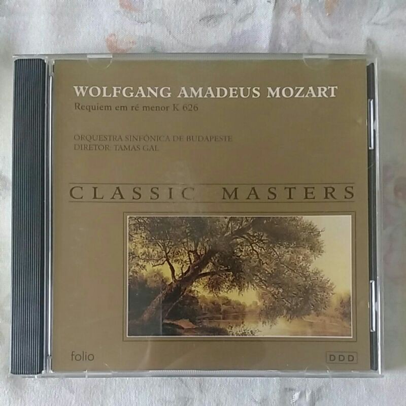 Cd Classic Masters Wolfgang Amadeus Mozart