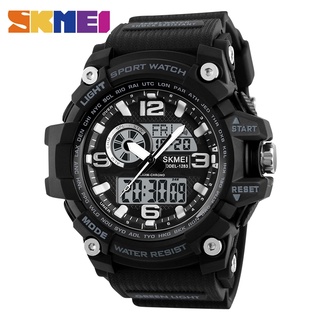 SKMEI 1283 Relógio Digital de LED com Calendário Completo/ Masculino