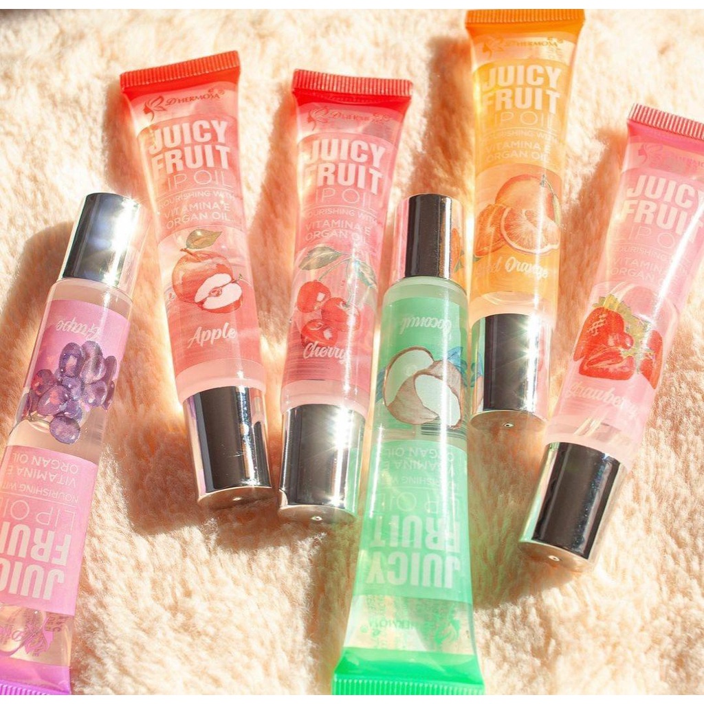 Lip Oil Juicy Fruit D'Hermosa | Shopee Brasil