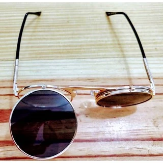 Óculos de Sol Steampunk Lente Dupla