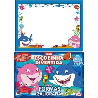 Escolinha Divertida Fundo do Mar - Aprenda Formas e Caligrafia