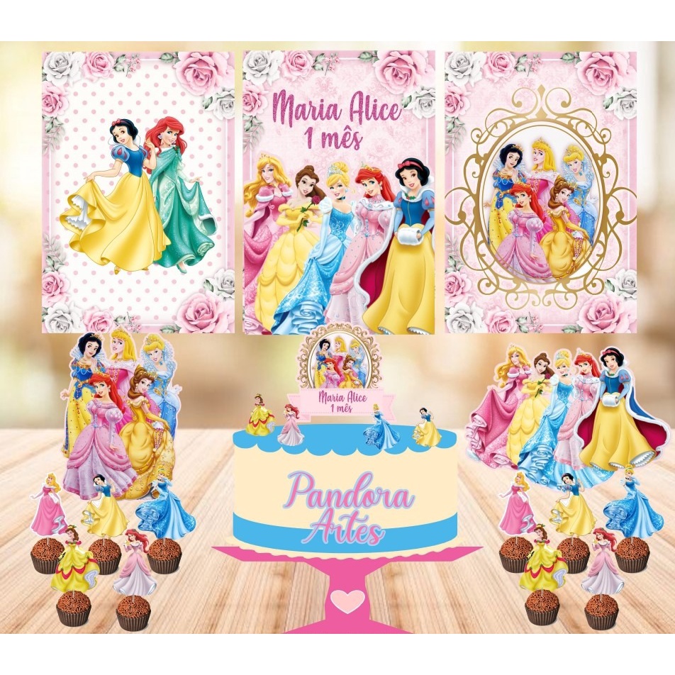 Kit Festa das Princesas | Shopee Brasil