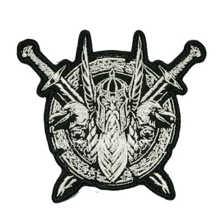 ODIN VIKING METAL ROCK PATCH BORDADO ENVIO IMEDIATO