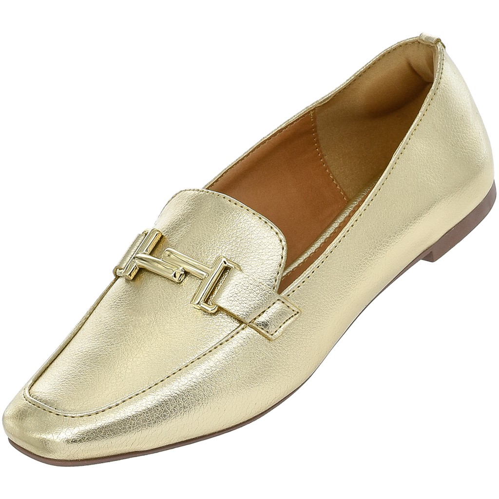 Sapato Feminino Mocassim Donatella Shoes Sapatilha Mulher Rasteira Calçados  Social Trabalho Moda Confortavel Macio - Corre Que Ta Baratinho