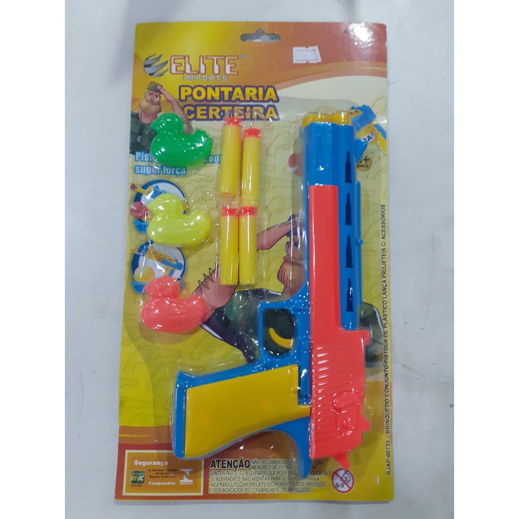Arminha De Brinquedo Bbs Preta Toy - Escorrega o Preço