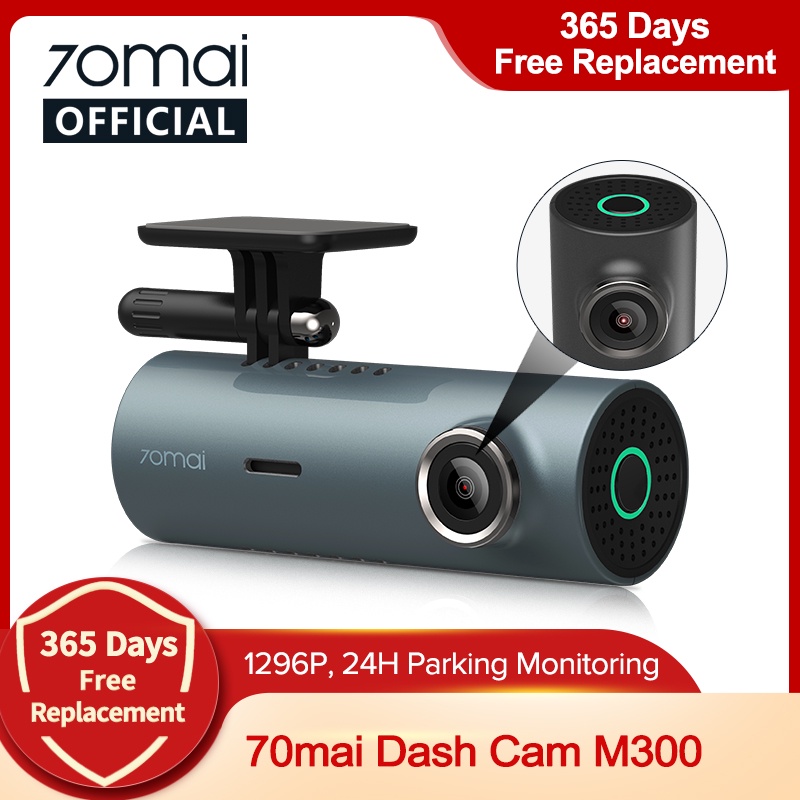 70mai Dash Cam M300 Car DVR 1296P Gravador De Visão Noturna 24H Modo De Estacionamento WIFI &