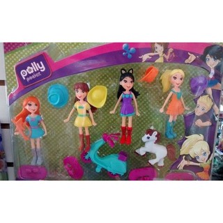 Polly Pocket Boneca de Aventura GDL97 Mattel Conjunto Acessórios