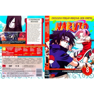 dvd naruto clássico completo dublado