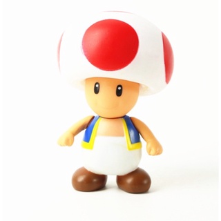 Super Mario Bros Luigi, Mario, Yoshi Toy Figuras De Ação,12Cm Super Mario -  Escorrega o Preço