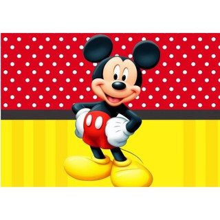 Painel Decorativo De Festa Mickey Mouse #03 120x80