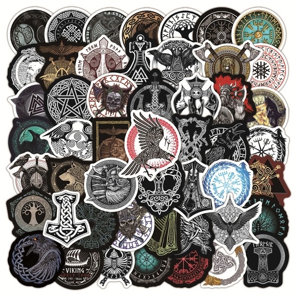 Autocollants Graffiti SUA/MIZI/LUKA - Lot De 50 Stickers PVC Pour Customiser