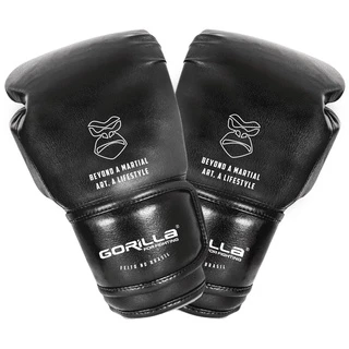Luva De Boxe 12Oz Black Classic Gorilla Profissional Luta Artes Marciais Qualidade Original