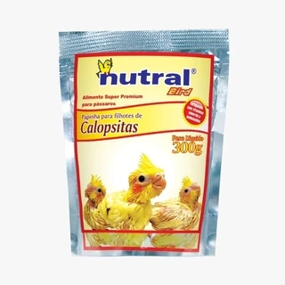 Ração Papinha Para Filhotes De Calopsitas 300g - Nutral Bird