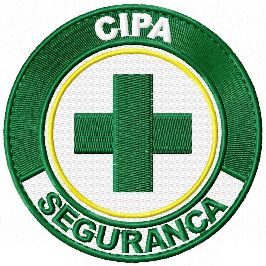 Patch Bordado Brevet CIPA_90X90 (Comissão Interna de Prevenção de ...
