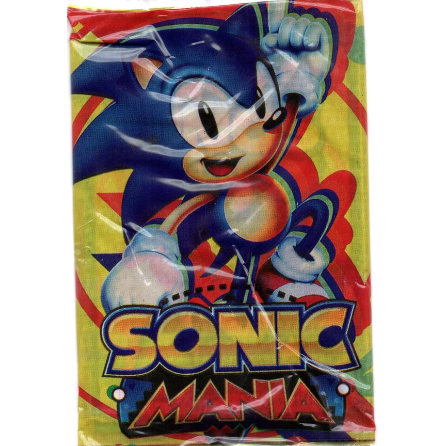 Sonic Boom com seus lenços marrons para colorir