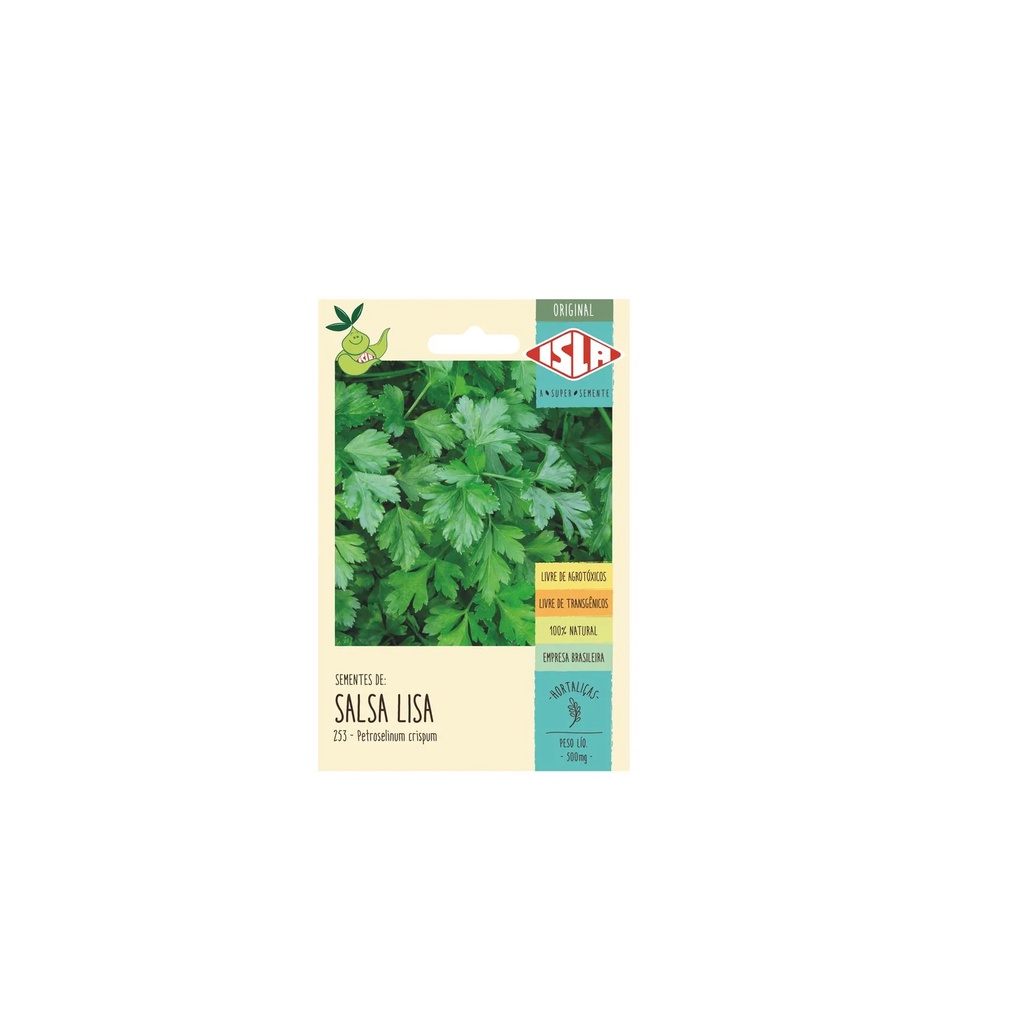 Semente de Salsa Lisa Isla 0,5G | Shopee Brasil