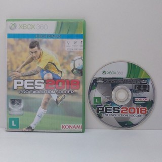 PES Pro Evolution Soccer PES 2015 PES 2016 PES 2017 PES 2018 Jogos de  Futebol Xbox 360 originais Mídia Física