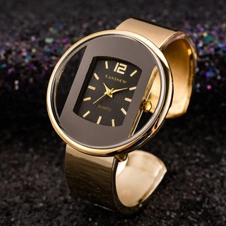 CANSNOW Relógio feminino moda pulseira relógios