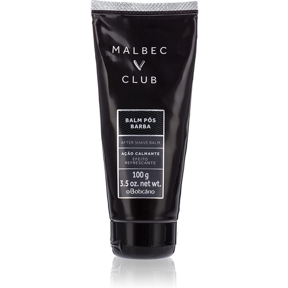 Malbec Club Balm P s Barba 100g O Boticario amostra Shopee