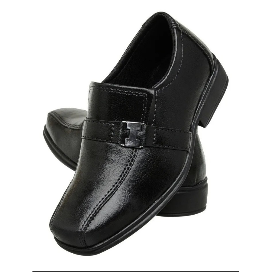 Sapato social sale infantil masculino preto